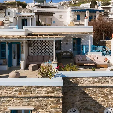 Tinos Grand Villa 6Br 15Ppl Infinite Views Triandáros Exterior photo
