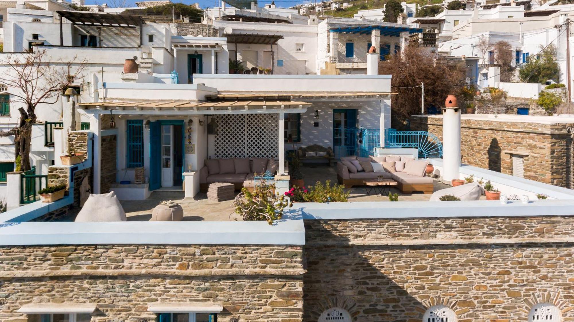 Villa Tinos Grand 6br 15ppl Infinite Views