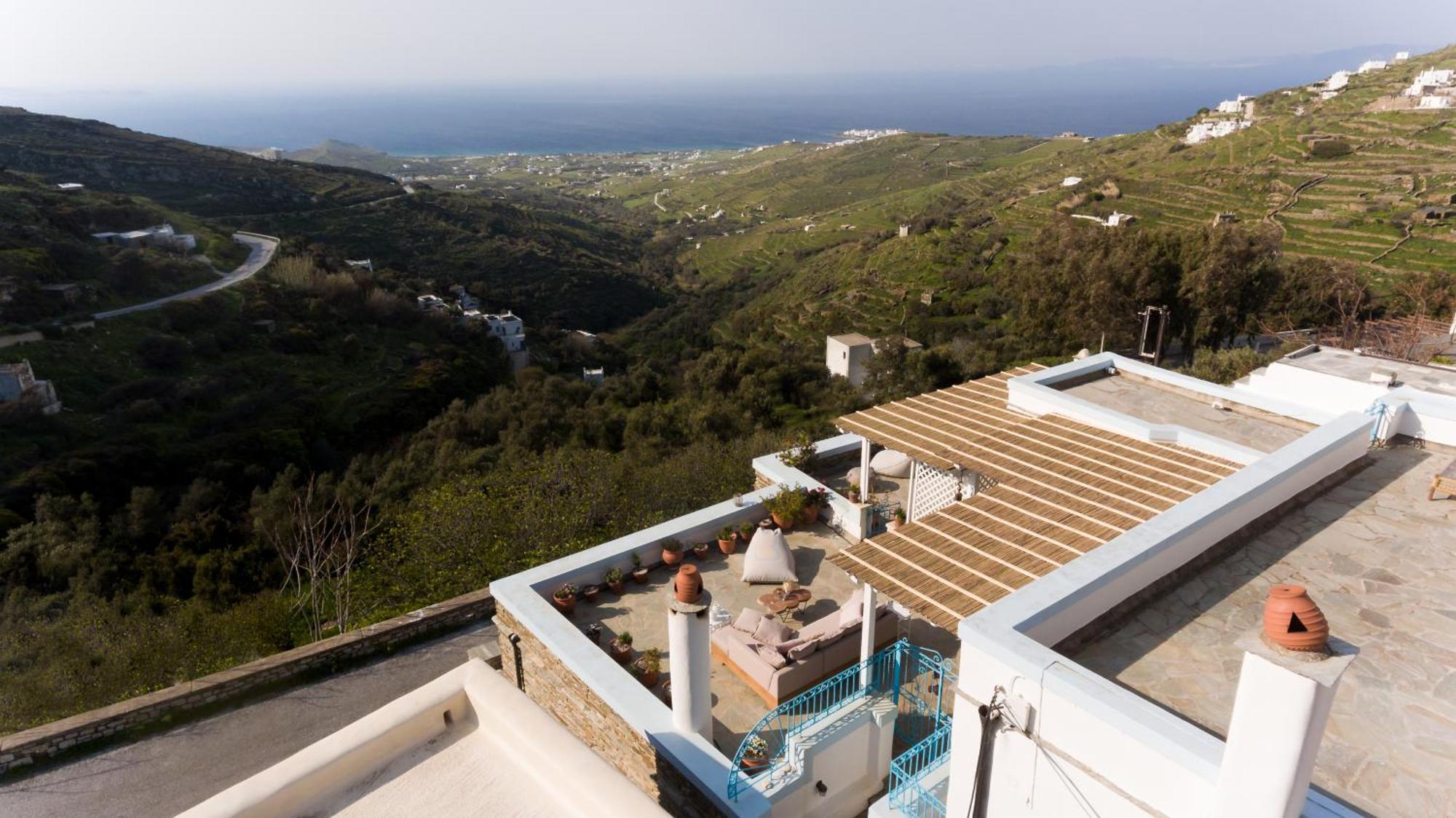 Tinos Grand 6br 15ppl Infinite Views Triandáros