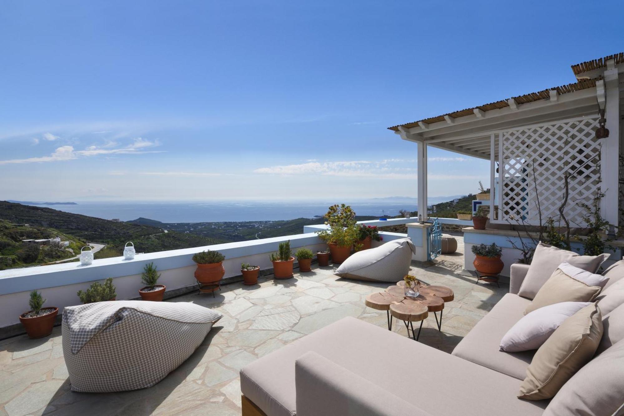 Villa Tinos Grand 6br 15ppl Infinite Views *